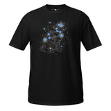 SKEPTIKWORLD MEN'S LEO CAT CONSTELLATION T-SHIRT (JUL 23 - AUG 22)