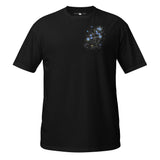 SKEPTIKWORLD MEN'S LEO CAT CONSTELLATION T-SHIRT (JUL 23 - AUG 22)