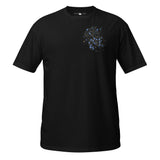 SKEPTIKWORLD MEN'S SAGITTARIUS CAT CONSTELLATION T-SHIRT (NOV 22 - DEC 21)