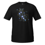 SKEPTIKWORLD MEN'S TAURUS CAT CONSTELLATION T-SHIRT (APR 20 - MAY 20)