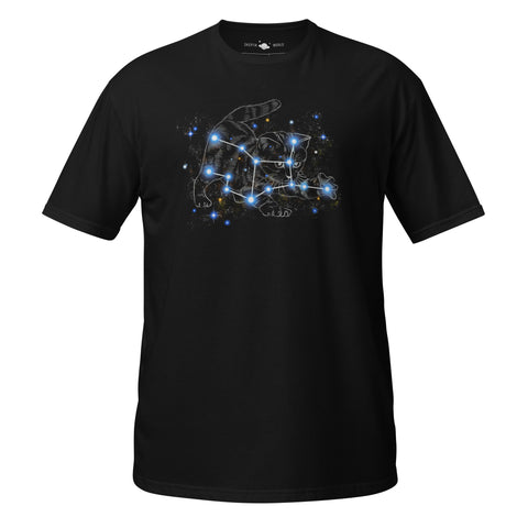 SKEPTIKWORLD MEN'S VIRGO CAT CONSTELLATION T-SHIRT (AUG 23 SEP 22)