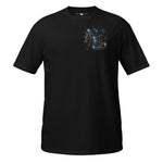 SKEPTIKWORLD MEN'S CANCER CAT CONSTELLATION T-SHIRT (JUN 21 - JUL 22)