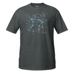 SKEPTIKWORLD MEN'S AQUARIUS CAT CONSTELLATION T-SHIRT (JAN 20 - FEB 18)