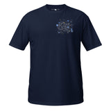 SKEPTIKWORLD MEN'S ARIES CAT CONSTELLATION T-SHIRT (MAR 21 - APR 19)