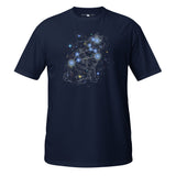 SKEPTIKWORLD MEN'S LEO CAT CONSTELLATION T-SHIRT (JUL 23 - AUG 22)