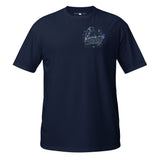 SKEPTIKWORLD MEN'S PISCES CAT CONSTELLATION T-SHIRT (FEB 19 - MAR 20)