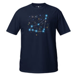 SKEPTIKWORLD MEN'S CAPRICORN CONSTELLATION T-SHIRT (DEC 22 - JAN 19)