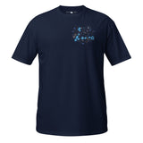 SKEPTIKWORLD MEN'S PISCES CONSTELLATION T-SHIRT (FEB 19 - MAR 20)