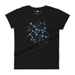 SKEPTIKWORLD WOMEN'S SAGITTARIUS CONSTELLATION T-SHIRT (NOV 22 - DEC 21)