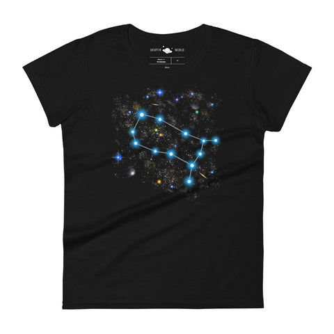 SKEPTIKWORLD WOMEN'S GEMINI CONSTELLATION T-SHIRT (MAY 21 - JUN 20)