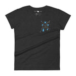 SKEPTIKWORLD WOMEN'S LIBRA CONSTELLATION T-SHIRT (SEP 23 - OCT 22)