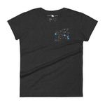 SKEPTIKWORLD WOMEN'S ARIES CONSTELLATION T-SHIRT (MAR 21 - APR 19)