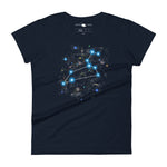 SKEPTIKWORLD WOMEN'S LEO CONSTELLATION T-SHIRT (JUL 23 - AUG 22)