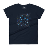 SKEPTIKWORLD WOMEN'S AQUARIUS CONSTELLATION T-SHIRT (JAN 20 - FEB 18)