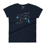 SKEPTIKWORLD WOMEN'S ARIES CONSTELLATION T-SHIRT (MAR 21 - APR 19)